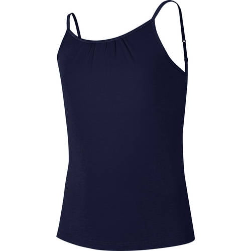 Hanes - Hanes Girls' Cami with Shelf Bra(Little Girls & Big Girls) - Walmart.com - Walmart.com