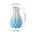 thumbnail image 3 of DefiDgd Ceramic Vase Flower Stripe Vase for Modern Home Decor,for Table Centerpieces Living Room Office Wedding Farmhouse Decor Gifts(Light Blue), 3 of 6