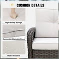 thumbnail image 6 of EAGLE PEAK Patio Outdoor Conversation Set 7 Pieces Outside Furniture Sofa Set with Coffee Table and Side Table, 6 of 10