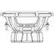 thumbnail image 4 of Subwoofer Doble Bobina 2659 SPW10D4 1250 Watts 10 P, 4 of 4