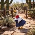 thumbnail image 5 of AZXY Porch Goose Outfit, 23" Porch Goose Clothes for Lawn Yard & Patio Decoration, Goose Clothing for Cement Plastic Lawn Goose Statue,Goose Clothes for Garden Porch Goose Figurine,Outdoor Home Decor, 5 of 8