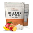 thumbnail image 1 of Péptidos de colágeno en polvo Live Conscious - Colágeno en polvo con sabor a melocotón y mango - Favorece el cabello, la piel, las uñas y las articulaciones - Suplementos de colágeno de animales alime, 1 of 5
