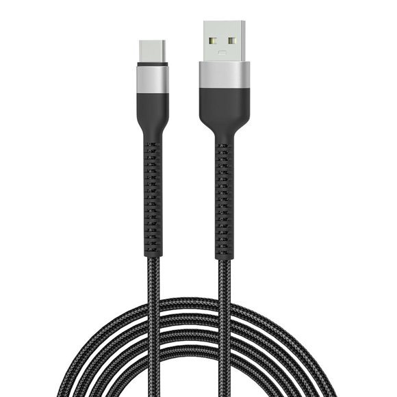 Cable GMobile Micro USB A USB, 1m, 12W, Trenzado, Negro