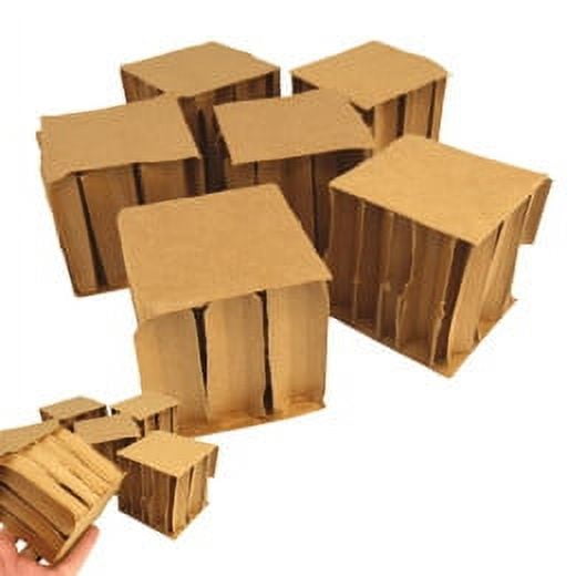 Bonka Bird Toys 2296 Pk6 3-Inch Cubes Foot Talon Craft Part Bird Toys