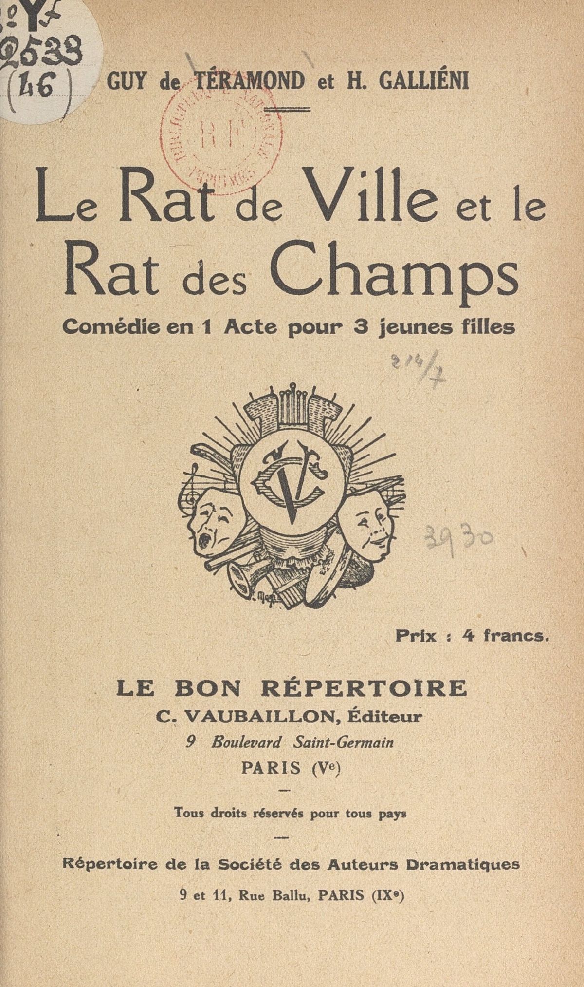 Le Rat Des Villes Et Le Rat Des Champs Texte