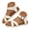 White, variant on Womens Platform Sandals Criss Crooss Cork Footbed Slip on Shoes Comfortable Summer Beach Walking Sandal Size 9.5