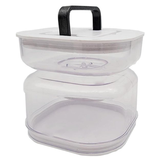 Tarro Botella de almacenamiento de alimentos Filtro Reloj de arena Encurtido Contenedor de alimentos Hogar Cocina