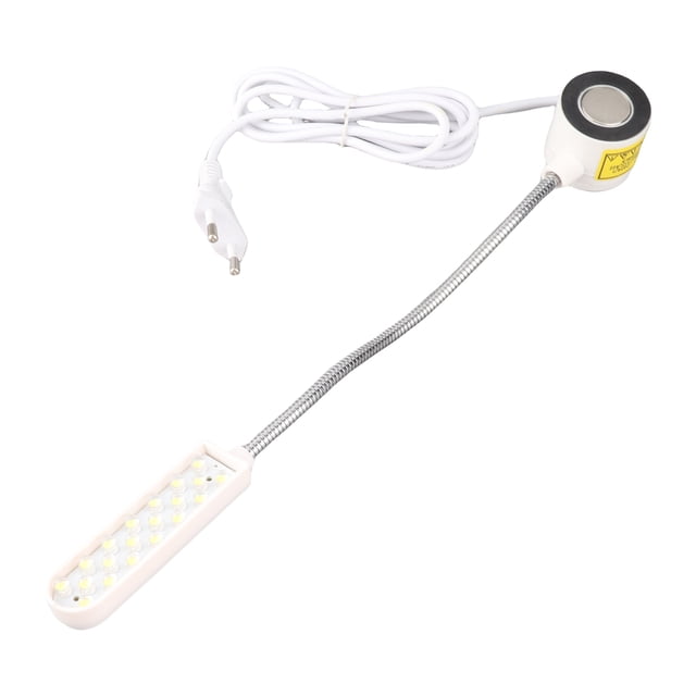 Luz LED De Costura Para Máquina De Coser, Lámpara De Base Magnética Ajustable #05