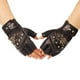 thumbnail image 4 of 1 par de guantes de esqueleto pirata con remaches de cuero artificial, guantes punk de medio dedo, guantes para hombre para andar en motocicleta y deportes al aire libre, 4 of 5
