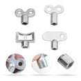 thumbnail image 4 of HERFIER 8pcs Heater Bleed Keys Radiator Bleed Key Plumbing Valves Key for Radiators 0.98x0.98x0.39in, 4 of 8