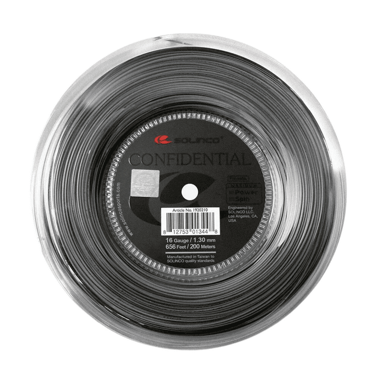 サイクロン Solinco Confidential Tennis String - Set - Walmart.com