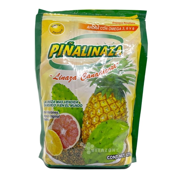 Fibra Piñalinaza EL EDÉN en Polvo Sabor Piña 470 grs EDENPIÑALINAZA