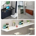 Wall Mounted Folding Desk, Fold Down Desk Drop Leaf Table, Fold Down