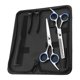 thumbnail image 4 of 1 juego/6 piezas tijeras de peluquería corte de dientes peine de corte recto pinza para el cabello herramientas de peinado accesorios de peluquería con bolsa de almacenamiento para peluquero, 4 of 5