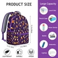 thumbnail image 6 of Ice Cream Backpack for High School - Cute & Functional, Large Main Compartment, Side Pockets, Perfect for Books & Essentials, 6 of 6