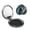 Round Shape, variant on Kdxio Moon Wolf Warrior Pocket Mirror, 1X/2X Travel Makeup Mirror 2-Sided Folding Small Mirror Portable Double-Sided Magnifying Cosmetic Mirror for Gift-Round Shape