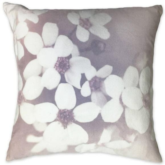 Homeport Coussin Décoratif Fleur Photographique