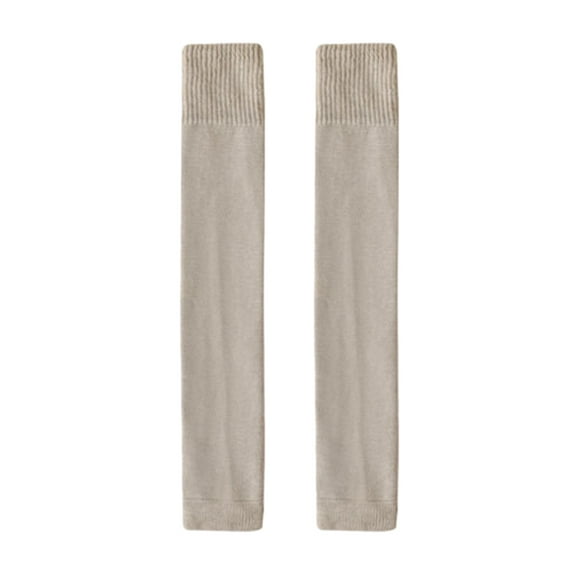 Deyuer 1 Pair Velvet Knee Socks Warmth Thick Autumn Lady Wear resistant Over the Knee Sleeves for Cold Winter