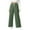 Dark Green, variant on Women's Casual Waffle Pattern Pants, Relaxed Fit with Elastic Waist and Drawstring for Daily Wear, Comfortable Lounge Pants with Soft Breathable Fabric,Navy,L