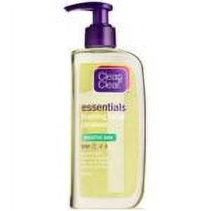 CLEAN & CLEAR Foaming Facial Cleanser Sensitive Skin 8 oz (Pack of 2)