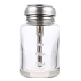 thumbnail image 1 of 100ml Empty Clear Glass Pump Bottle Nail Polish Remover Bottle, 1 of 8