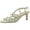 Platino Reflect, variant on Nina Womens Neptune Leather Open Toe Strappy Sandals
