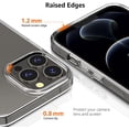 thumbnail image 2 of IBAOLEA Liquide Cristal Souple Couverture de Téléphone Intelligent TPU pour iPhone 13 Pro, 2 of 6