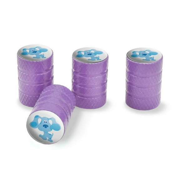 Happy Blue's Clues Tire Rim Wheel Aluminum Valve Stem Caps