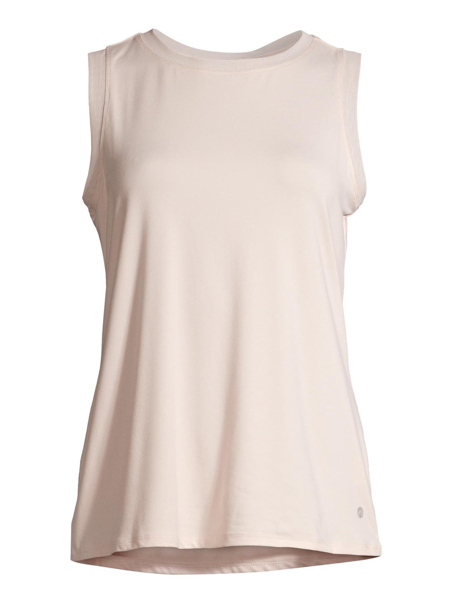 Apana Women's Active Tank Top with Mesh Trim