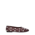 thumbnail image 2 of Scoop Women's Studded Faux Leather Ballet Flats, 2 of 6