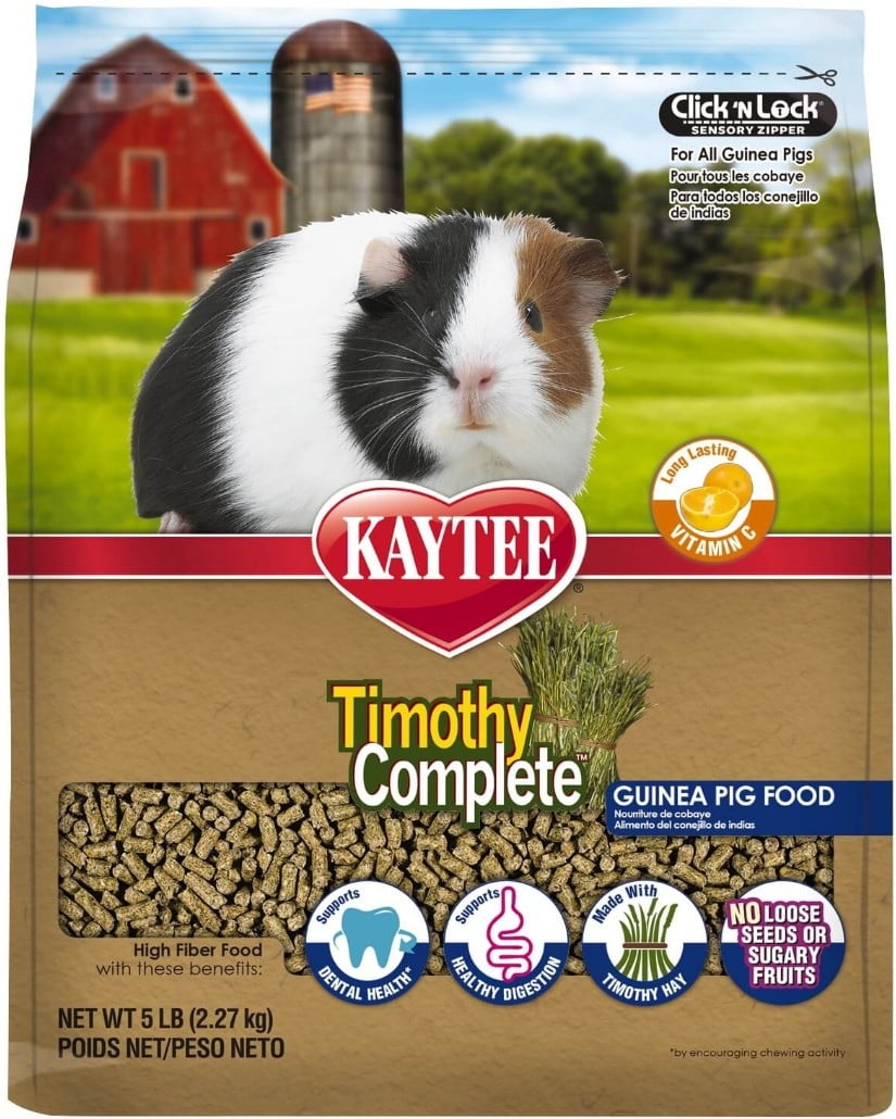 30 lb (6 x 5 lb) Kaytee Timothy Complete Premium Timothy Fiber Diet