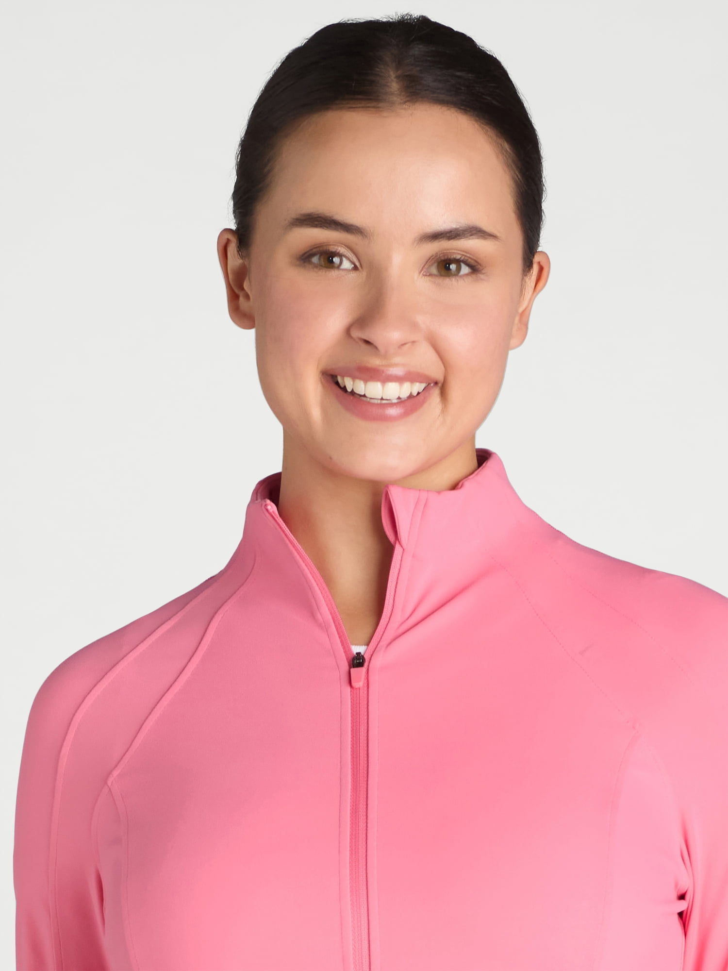 Avia Women's and Women's Plus SoftSculpt Zip-Up Active Jacket, Sizes XS-4X