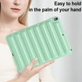 thumbnail image 6 of ELEHOLD Shockproof Case for iPad Air 11-inch M3 (2025) / M2 (2024), Soft Anti-Drop Cover Down Jacket Desigh Camera Protection Precise Cutouts Case Cover, Green, 6 of 7