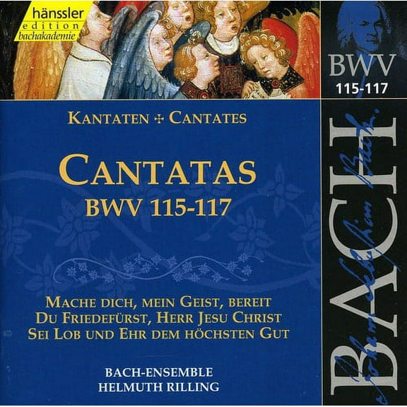 Helmuth Rilling - Sacred Cantatas BWV 115-117 - Music & Performance - CD