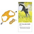 thumbnail image 2 of 2pcs Pet Harness Leash Set Adjustable Pet Harnesses Vest Traction Rope, 2 of 3