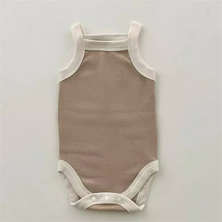 

Gubotare Baby Romper Boys Unisex Baby Short Sleeve Variety Onesies Bodysuits Short Sleeve Khaki 6-12 Months