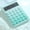 Green, variant on Large Button Scientific Calculator Colorful Multi-Function Office with 12-Digit Display Large Screen Computer