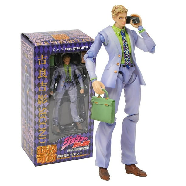 Jojo's Bizarre Adventure Part 4 Kira Yoshikage / Killer Queen figura de acción PVC juguete de modelos coleccionables para niños regalo zhangyuxiang unisex