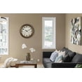 thumbnail image 2 of 13 Inch Retro Wall Clock,Indoor and Outdoor,Quartz,Analog,Waterproof,Thermometer,Bronze, 2 of 6