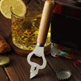 thumbnail image 5 of Multi Functional Stainless Metal Rubber Wood Handle Can Opener, 5 of 6