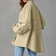 thumbnail image 5 of Chaqueta vaquera de manga larga sin capucha, chaqueta vaquera de mujer, chaqueta vaquera lavada deshilachada con botones y bolsillos, abrigo para mujer, 5 of 5