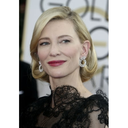 Hotel Photo - Cate Blanchett At Arrivals For 71St Golden Globes Awards - Arrivals 2 The Beverly Hilton Hotel Beverly Hills Ca January 12 2014 Photo By Charlie WilliamsEverett Collection Photo Print