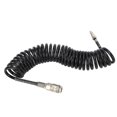 thumbnail image 2 of Recoil Air Hose Pressure Resistant Durable Flexible Lightweight Coiled Air Hose for Car Motorcycle 5m/16.4ft, 2 of 5