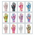 thumbnail image 2 of JilgTeok 12PCS Gardening Gloves for Women - Breathable Rubber Coated Garden Gloves Multi-purposes Non-Slip Grip Work Gloves Comfortable Reusable, 2 of 2