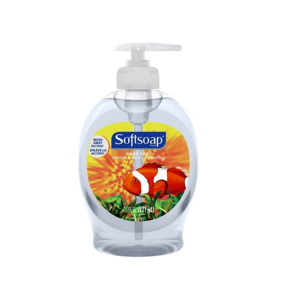 Pompe de savon pour les mains Aquarium de Softsoap