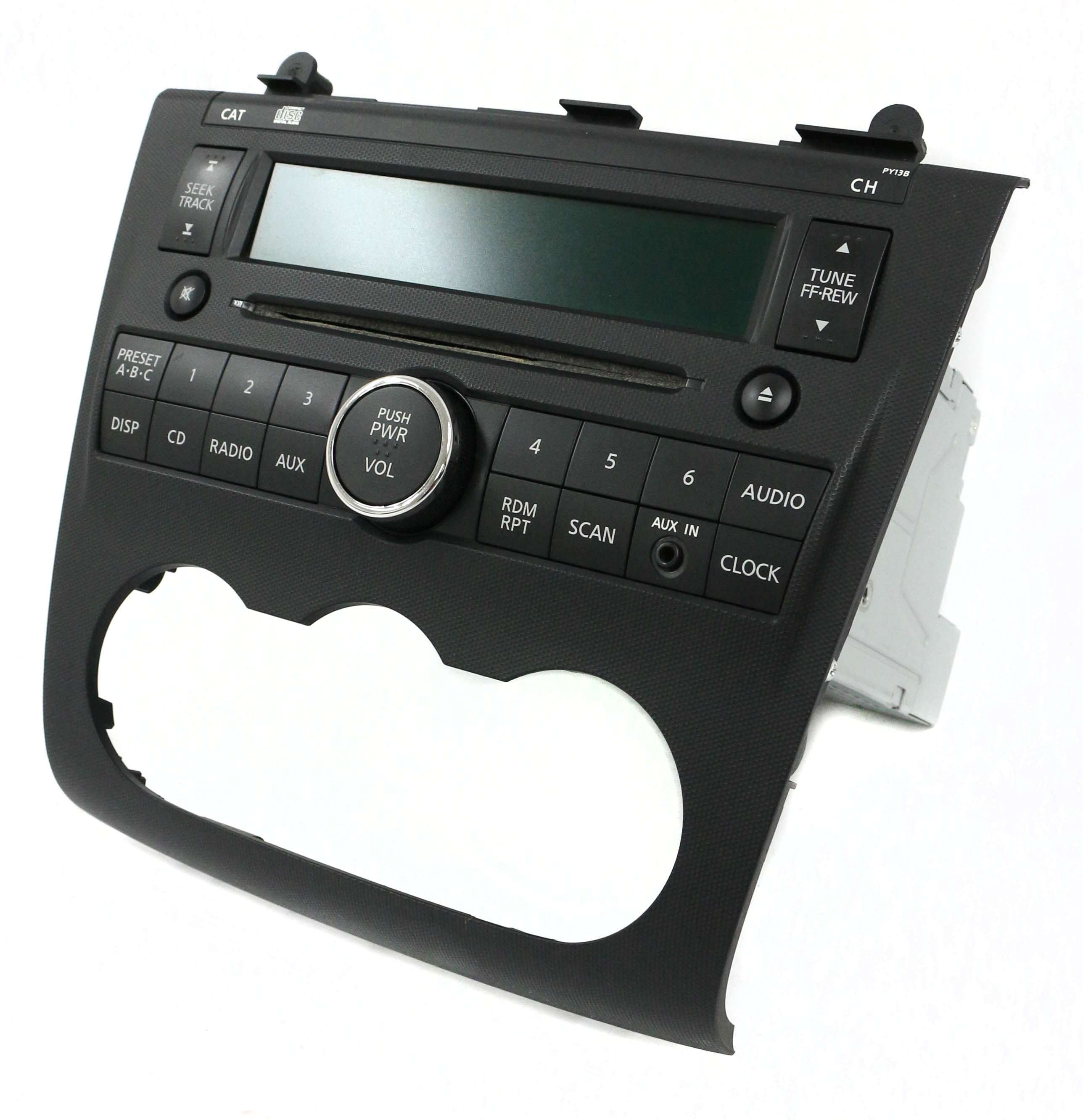 Restored 2007-2009 Nissan Altima AMFM Radio Single Disc CD Player w Aux 28185ZN40A PY13B (Refurbished)