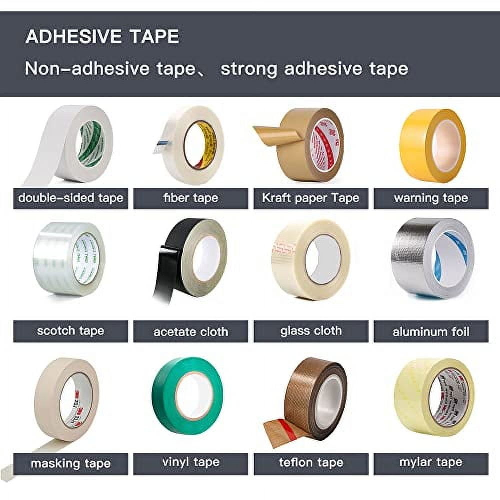 U.S. Solid Automatic Tape Dispenser Dispensing Cutting Machine JF-7000 For Adhesive And Non-adhesive Tapes, 0.25"-2.36" Tape Width, 0.2"-39.33" Tape Length