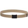 thumbnail image 4 of Falari Canvas Web Belt Fully Adjustable Cut to Fit Golf Belt Flip Top Black Buckle - Beige, 4 of 7