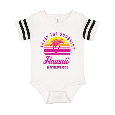 

Inktastic Enjoy The Sunshine Hawaii Summer Paradise Gift Baby Boy or Baby Girl Bodysuit