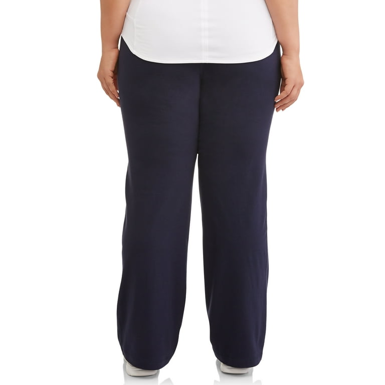 Athletic Works Plus Size Women's Dri More Bootcut Pants - Yoga, Fitness,  Activewear, Navy, Medium : : Clothing, Shoes & Accessories